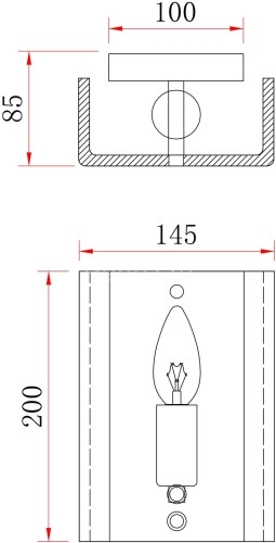 Бра Freya FR5190WL-01BS2