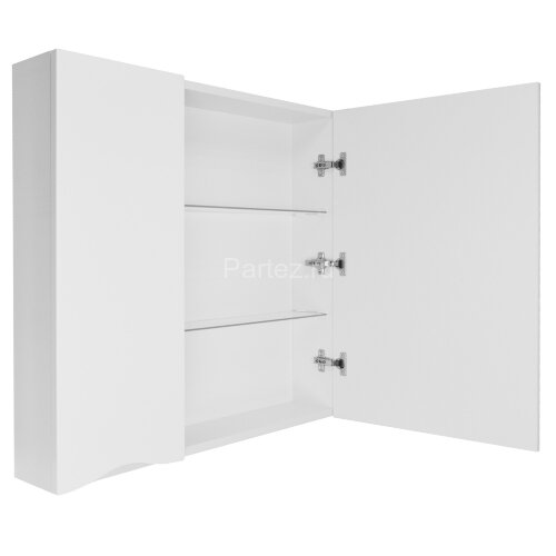 Зеркало-шкаф Loranto Santorini 80 800х140х700 левый, белый (CS00086971)