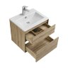 Тумба под раковину Aquaton Либерти 60, 2 ящика, дуб эльвезия (1A279401LYC70)