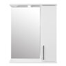 Зеркало-шкаф Loranto Karina 60 600х745х170 подвесной, с подсветкой, правосторонний, белый (CS0008650