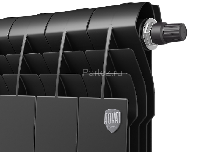 Радиатор Royal Thermo BiLiner 500 /Noir Sable VR - 12 секц.