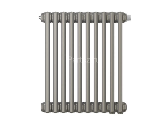 Радиатор трубчатый Zehnder Charleston Retrofit 3057, 8 сек.1/2 ниж.подк. 0325 TL (кроншт.в компл)