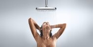 Hansgrohe 27384400 Верхний душ Raindance Select E 300 2jet, 1/2, с потолочным подсоединением