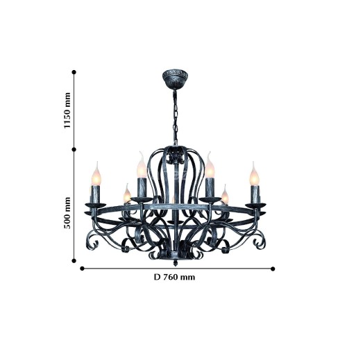 Подвесная люстра F-Promo 2162-9P