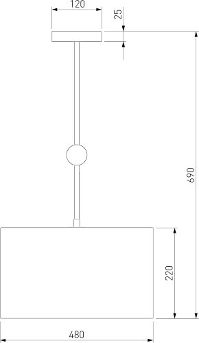 Потолочная люстра Eurosvet 60174/5 латунь