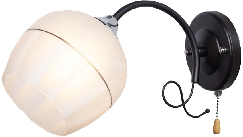 Бра Imex MD.3314-1-W BK+CH