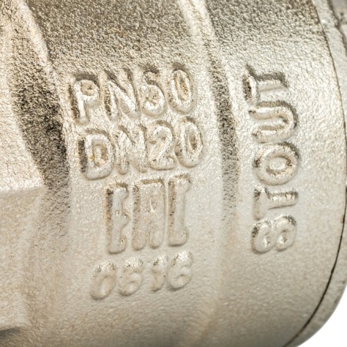 Кран шаровой полнопроходной ВР/НР рычаг 3/4" Stout