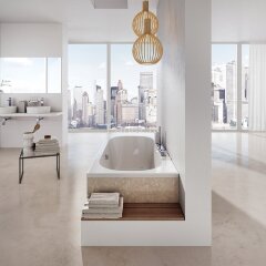 Ванна акриловая Ravak CITY SLIM 180х80 белая