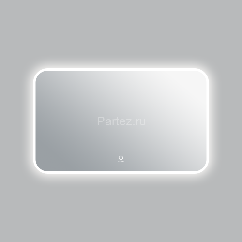 Зеркало AZARIO Glory 1000х600 с подсветкой, сенсорный выключатель с функцией диммера (AZ-Z-018CS)