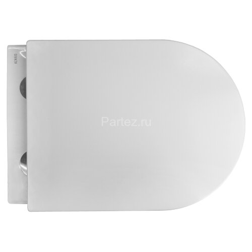 Унитаз подвесной AZARIO Porta 520х360х375 безободковый, быстросъемное сиденье микролифт (AZ-0064)