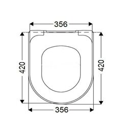 Крышка-сиденье для унитаза Haro Зунд дюропласт, микролифт, крепление с эксцентриком, белое (530820/5