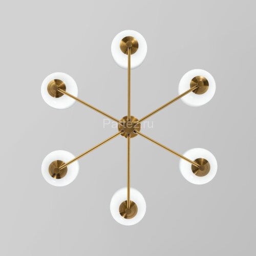 Потолочная люстра Eurosvet 60161/6 латунь