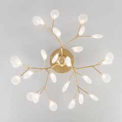 Потолочная люстра Bogate's 343 золото / белый