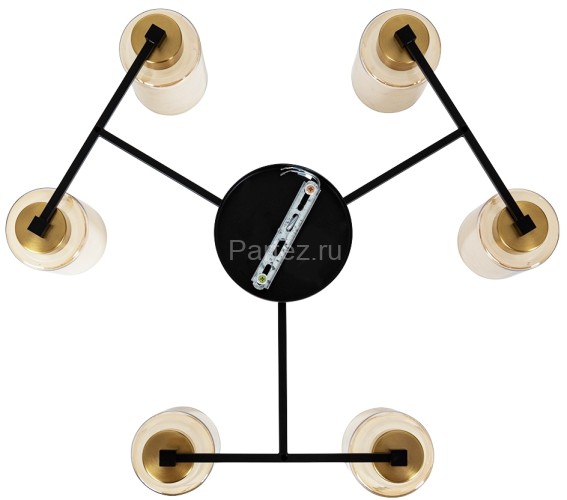 Потолочная люстра Arte Lamp A7027PL-6BK