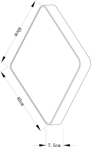 Потолочный светильник Arte Lamp A7210PL-3BK