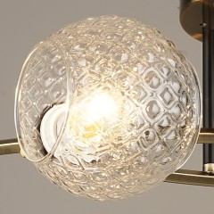 Потолочная люстра Reluce 03501-0.3-04 AB+BK