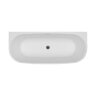 Ванна акриловая Azario OLEAN 1800x750x580 пристенная, в комплекте с сифоном и металлической рамой (O
