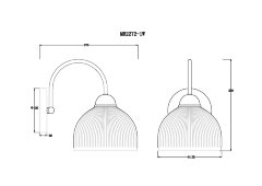 Бра MyFar MR2272-1W