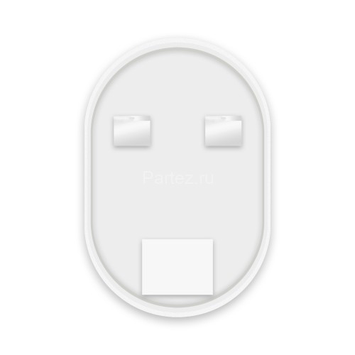 Зеркало AZARIO Aria 600х900 с подсветкой, сенсорный выключатель с функцией диммера (AZ-Z-010CS)