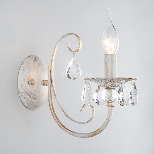 Бра Eurosvet 3305/1 белый с золотом