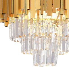 Подвесная люстра Natali Kovaltseva BELLEZZA 81427/5C GOLD