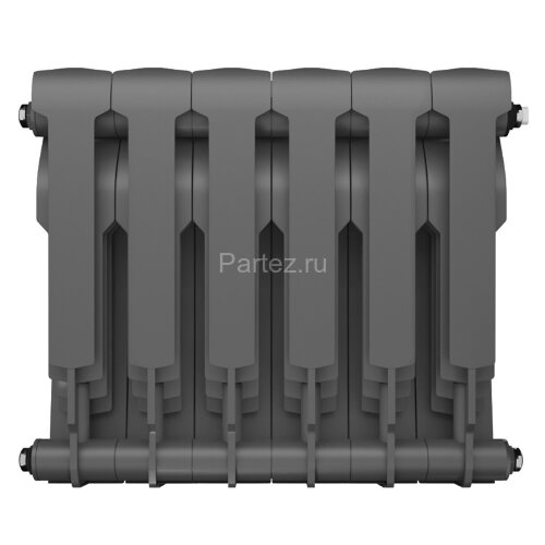 Биметаллический радиатор Royal Thermo BiLiner Silver Satin 350/87-6