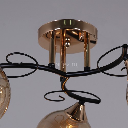 Потолочная люстра Reluce 06073-0.3-03 FG+BK