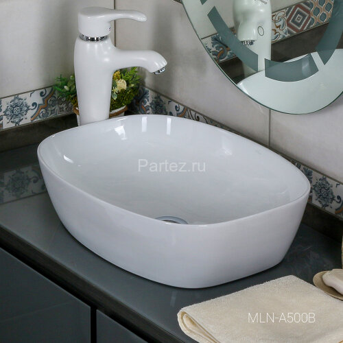 Накладная раковина melana mln-a500b