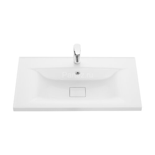 Раковина мебельная Aquaton Айрис 80 800х452х152 литьевой мрамор, белый (1A73263KAG010)