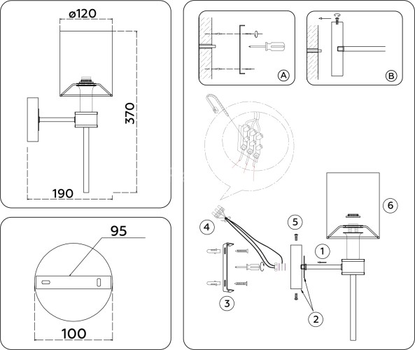 Бра Ambrella LH72375