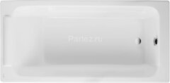 Ванна чугунная Jacob Delafon PARALLEL 170х70 см без антискользящего покрытия, без отверстий для руче