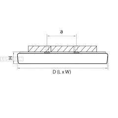 Настенно-потолочный светильник Lightstar 324062