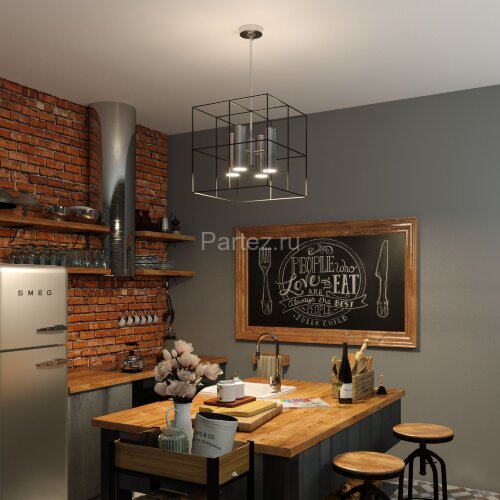 Потолочная люстра Eurosvet 70142/8 хром