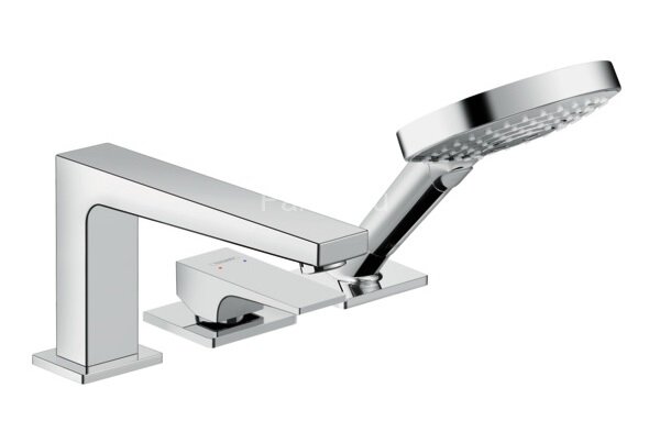 32550000 Metropol Смеситель на край ванны, на 3 отверстия (нужна СЧ 13437180)