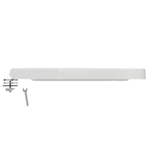 Сиденье с крышкой для унитаза Ideal Standard i.life B с функцией плавного закрытия, дюропласт, метал