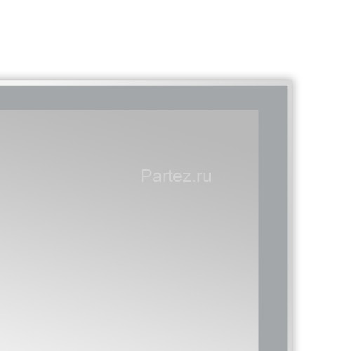 Зеркало AZARIO Havana 1000х700 с подсветкой, сенсорный выключатель с функцией диммера, алюминиевая р