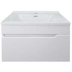 Комплект тумба Loranto Mari 60/1 600х50х435 подвесная с раковиной Lazio 61 (CS00085082)