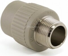 Муфта комбинированная PPR-НР D20х1/2" Ekoplastik