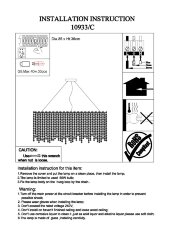 Подвесная люстра Newport 10933/C