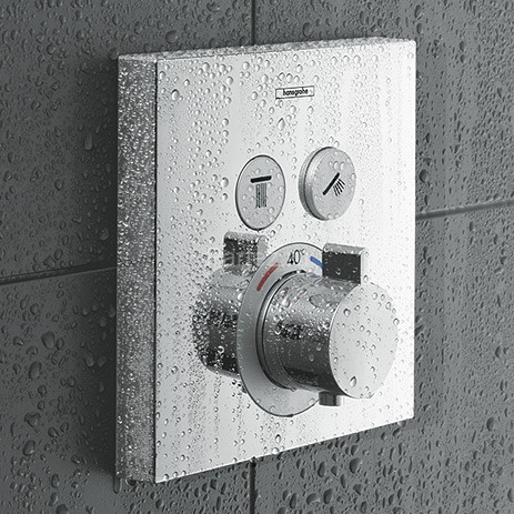 15763000 Термостат ShowerSelect с двумя запорными вентилями, СМ