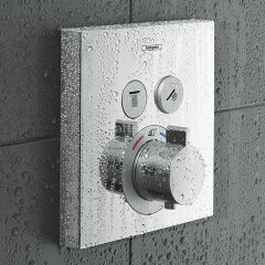 15763000 Термостат ShowerSelect с двумя запорными вентилями, СМ