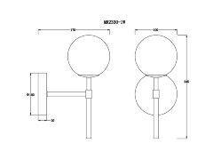 Бра MyFar MR2330-1W