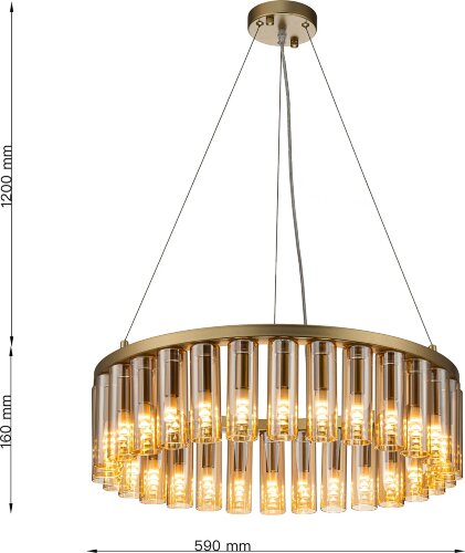 Подвесная люстра Favourite 4503-30P