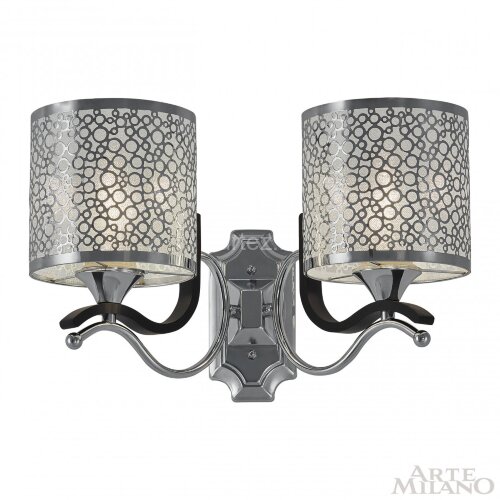Бра Arte Milano 306787/2W Bk/Ni