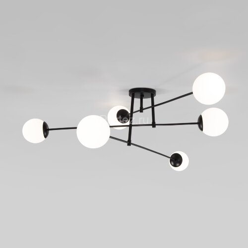 Потолочная люстра Eurosvet 30181/6 черный