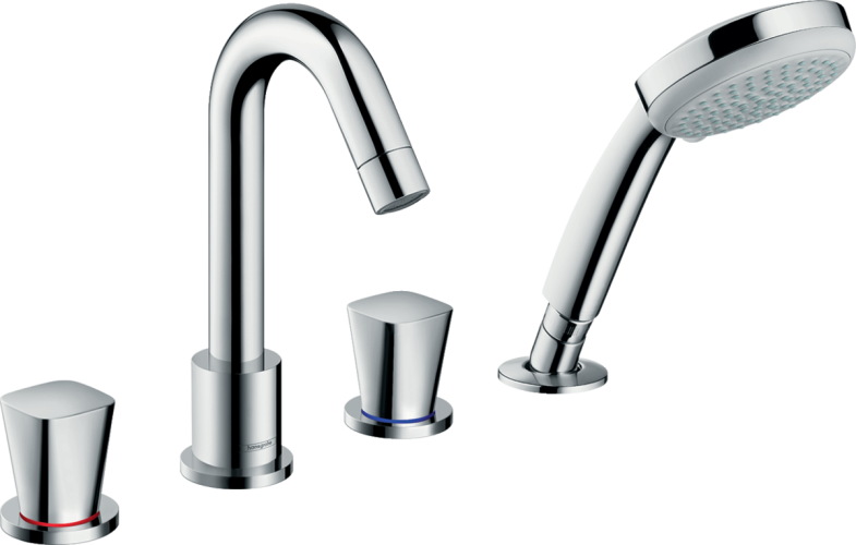 Hansgrohe 71314000 Logis Смеситель на край ванны, на 4 отверстия