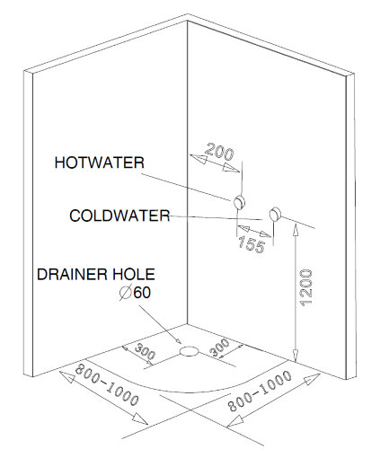 Душевая кабина Loranto 90х90х215, поддон 13 см (CS-6691 G)