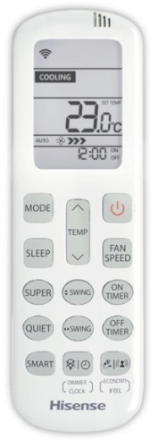 Инверторная сплит-система Hisense RED CRYSTAL Super DC Inverter AS-10UW4RVETG00(R) (комплект)