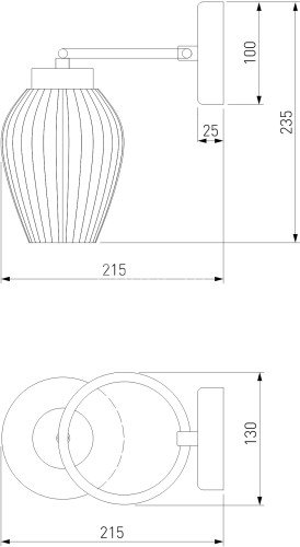 Бра Eurosvet 30184/1