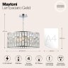 Подвесной светильник Maytoni MOD184-PL-04-CH